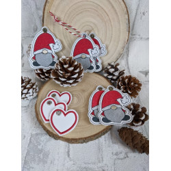 Stickdatei - Anhänger Weihnachtswichtel